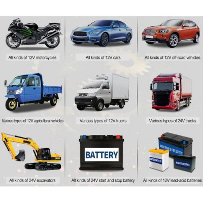 Hàng Nhật - Sạc Ắc Quy Foxsur Thế Hệ Mới 12V 24V – Tự Ngắt, Khử Sunfat, Phục Hồi Ắc Quy Siêu Hiệu Quả , đèn ốp trần