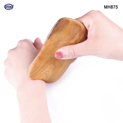 COMBO bộ 9 Dụng Cụ day ấn Huyệt Mát xa toàn thân kiểu Thái (MH849) bằng gỗ Bách Xanh - Chăm sóc sức khỏe gia đình