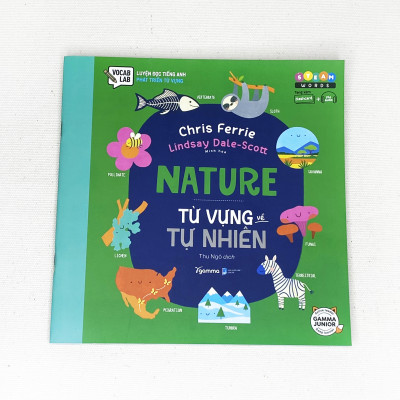 Sách - STEAM Words: Nature - Từ Vựng Về Tự Nhiên