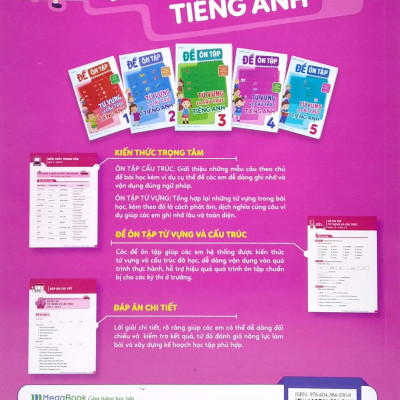 Đề Ôn Tập Từ Vựng Và Cấu Trúc Tiếng Anh Lớp 4 (Theo Chương Trình Giáo Dục Phổ Thông Mới)
