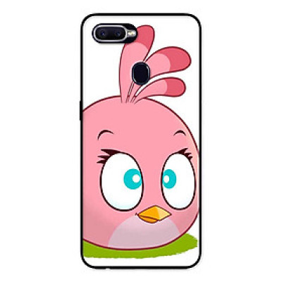 Ốp Lưng in cho Oppo A5s Mẫu Chim Nền Hồng - Hàng Chính Hãng