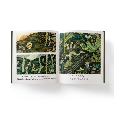 Sách - The Little Gardener - Người Làm Vườn Tí Hon - Song Ngữ Anh Việt - Đông A