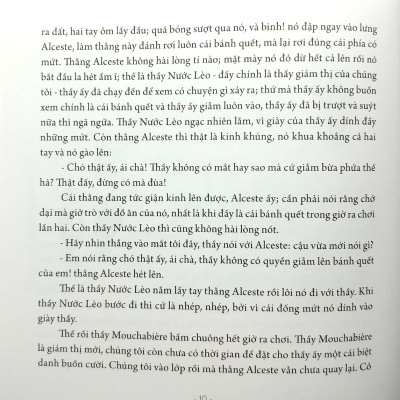 Giờ Ra Chơi Của Nhóc Nicolas (Tái Bản)