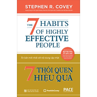 7 THÓI QUEN HIỆU QUẢ (The 7 Habits of Highly Effective People) - Stephen R. Covey - Tái bản - (bìa cứng)