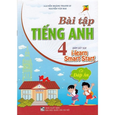 Sách - Bài tập Tiếng Anh 4 (Bám sát sgk i-learn Smart Start) - Có đáp án (HA-MK)
