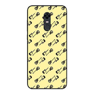 Ốp Lưng in cho Xiaomi Redmi 5 Mẫu Họa Tiết Guita - Hàng Chính Hãng