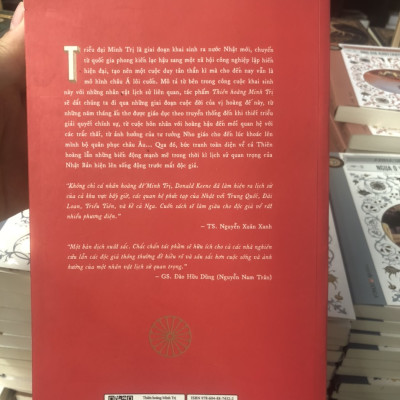 THIÊN HOÀNG MINH TRỊ - BÌA MỀM