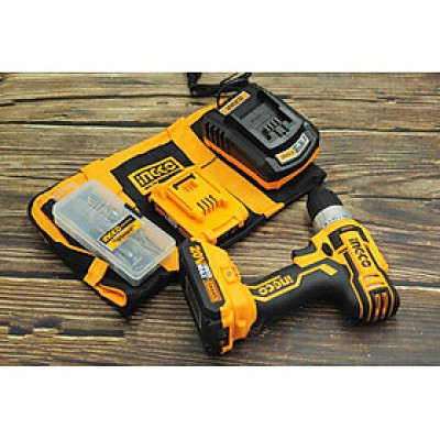 MÁY KHOAN DÙNG PIN 20V KHÔNG BÚA LITHIUM INGCO CDLI2002 - HÀNG CHÍNH HÃNG