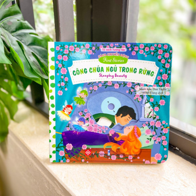 Sách Chuyển Động - First Stories - Công Chúa Ngủ Trong Rừng - Sleeping Beauty