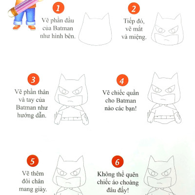 7 Bước Vẽ Siêu Nhân - Tập 1
