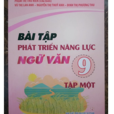 Sách - Bài tập phát triển năng lực học sinh môn ngữ văn lớp 9 tập 1