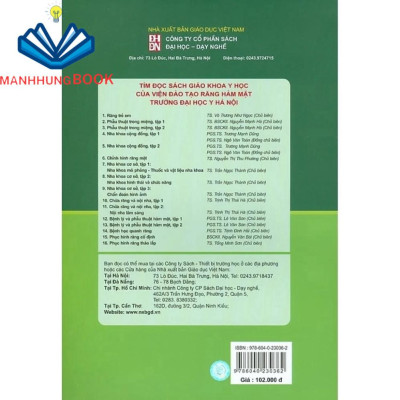 Sách - Phẫu Thuật Trong Miệng, Tập 2 (Dùng Cho Sinh Viên Chuyên Khoa Răng Hàm Mặt)