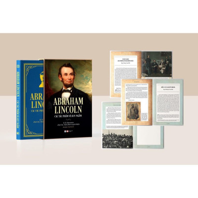 Sách - Deluxe Books - Abraham Lincoln - Các Tác Phẩm Và Suy Ngẫm - Tân Việt Books