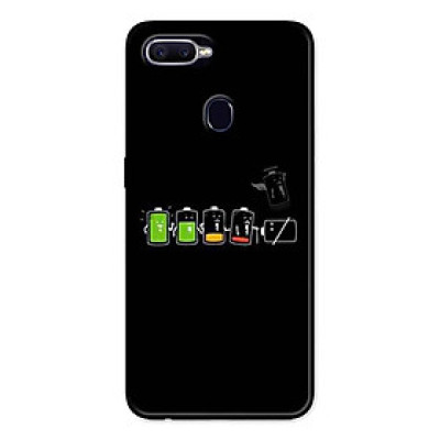 Ốp Lưng in cho Realme 2 Mẫu Nguồn Pin - Hàng Chính Hãng