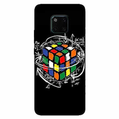 Ốp lưng in cho Huawei Mate 20 Pro Rubik Toán Học