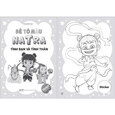Sách - Bé Tô Màu Natra - Tình Bạn Và Tình Thân