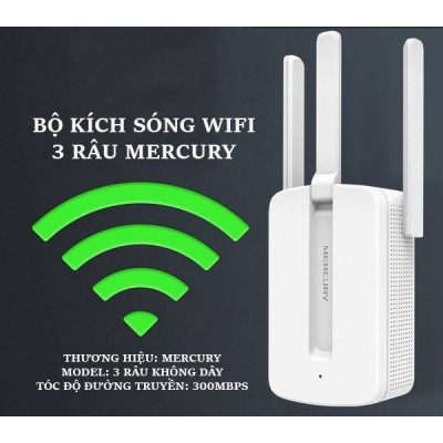 Thiết Bị Kích Sóng Wifi  3 Anten Version 2018