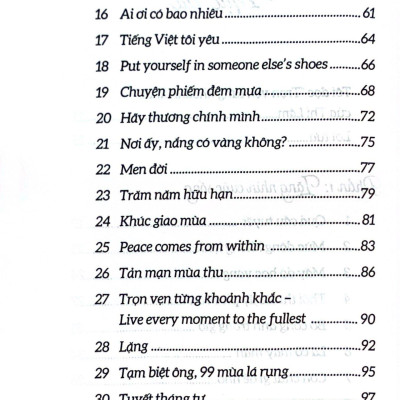 Trọn Vẹn Từng Khoảnh Khắc