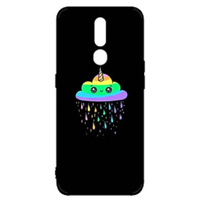 Ốp Lưng in cho Oppo F11 Pro Mẫu Mây Kỳ Lân - Hàng Chính Hãng