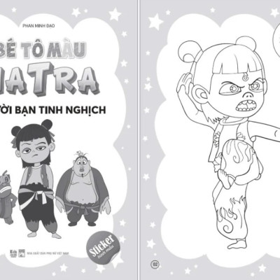 Sách - Bé Tô Màu Natra - Người Bạn Tinh Nghịch