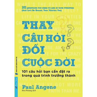 Sách - Combo Thức dậy muốn đi làm + Thay câu hỏi Đồi cuộc đời - FirstNews