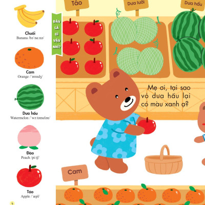 Những Kiến Thức Đầu Đời Cho Bé - Những Món Ăn Ngon