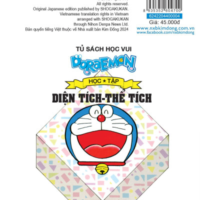 Doraemon Học Tập - Diện Tích-Thể Tích (Tái Bản 2024)