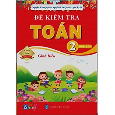 Sách - Đề kiểm tra toán 2 Học Kì 1 - Cánh diều