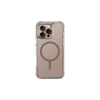 Ốp Lưng UNIQ Combat Cho iPhone 16 Pro/ 16 Pro Max Hệ Thống Bảo Vệ 3 Lớp Toàn Diện Tương Thích Với Sạc Không Dây MagClick Hàng Chính Hãng