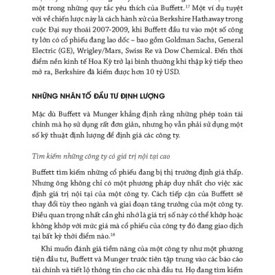 Warren Buffett - Nhà Đầu Tư Và Doanh Nhân Khởi Nghiệp