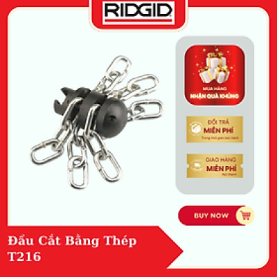 Phụ Kiện Máy Thông Tắc Đường Ống Đầu Cắt Bằng Thép RIDGID T216 (63060) Số 1 Tại Mỹ - Hàng Chính Hãng