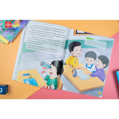 Sách - Kỹ Năng Phòng Tránh Bắt Nạt Và Bạo Lực Học Đường - Cho Trẻ 4 - 12 Tuổi - Combo 10 Cuốn - Đinh Tị Books