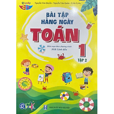 Bài tập hằng ngày Toán 1 tập 2 - Biên soạn theo chương trình SGK Cánh diều