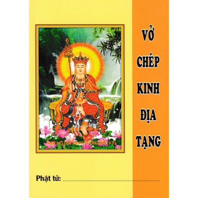 Sách - Combo 2 Cuốn: Vở Chép Tay Kinh Địa Tạng + Kinh Địa Tạng Bồ Tát Bổn Nguyện - Chính Thông Book