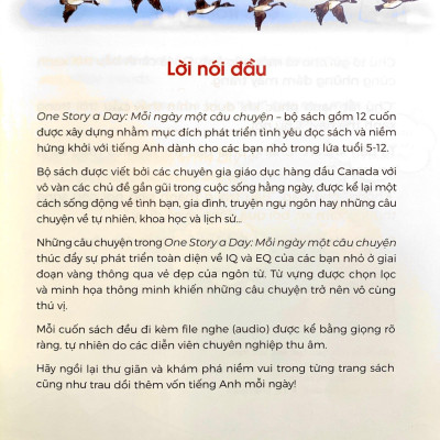 Mỗi Ngày Một Câu Chuyện - One Story A Day - 365 Câu Chuyện Truyền Cảm Hứng Được Viết Bởi Các Chuyên Gia Giáo Dục Hàng Đầu Canada - Tháng 1