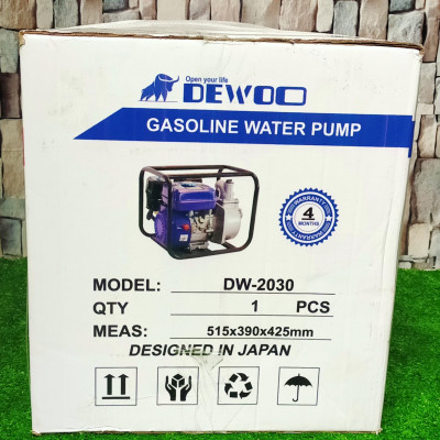 MÁY BƠM NƯỚC CHẠY XĂNG DEWOO DW-2030( HỌNG XÃ 80MM) - HÀNG CHÍNH HÃNG