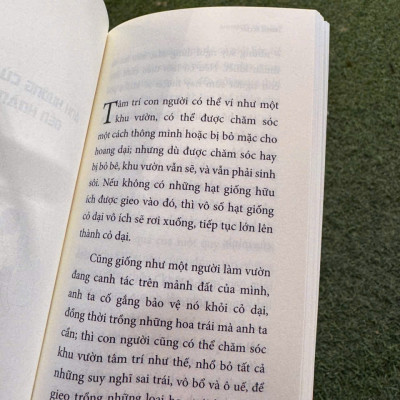 (Bìa cứng, ấn bản bỏ túi) KHI NGƯỜI TA TƯ DUY – James Allen – Nguyễn Mạnh Hùng dịch – Thái Hà Books – NXB Công Thương