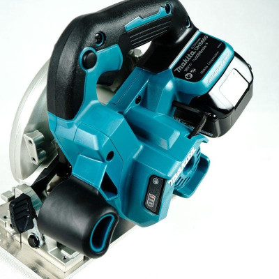 MÁY CƯA ĐĨA DÙNG PIN (165MM/BL)(18V) 680W MAKITA DHS660RFJ (01 ĐẾ SẠC NHANH 02 PIN 3.0 AH THÙNG MAKPAC) - HÀNG CHÍNH HÃNG