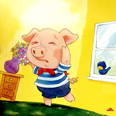 Truyện Cổ Tích Nổi Tiếng Song Ngữ Việt - Anh: The Three Little Pigs - Ba Chú Heo Con (Tái Bản 2023)