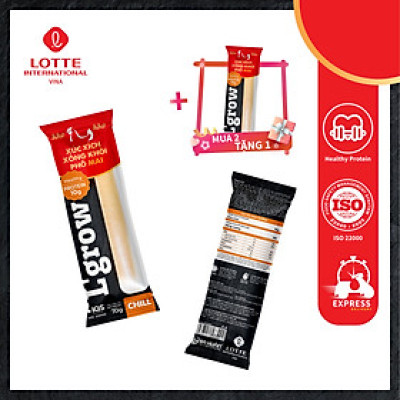 [MUA 2 TẶNG 1] XÚC XÍCH XÔNG KHÓI PHÔ MAI L