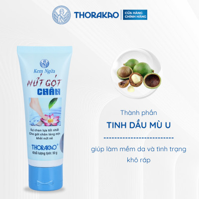 Kem Dưỡng Ẩm Nứt Gót Chân 50G