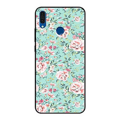 Ốp Lưng in cho Huawei Y9 2019 Mẫu Hoa Hồng Giấy - Hàng Chính Hãng
