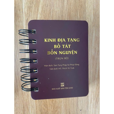 Sách - Combo Kinh Địa Tang, Kinh Vô Lượng Thọ, Kinh Dược Sư Và Dược Sư Sám ( gáy lò xo, khổ mini)