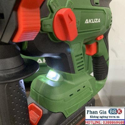 Máy Khoan Bê Tông 3 Chức Năng Pin AKUZA 2-2601 BL - Chân pin phổ thông, PIN 15 CELL - Bảo hành chính hãng