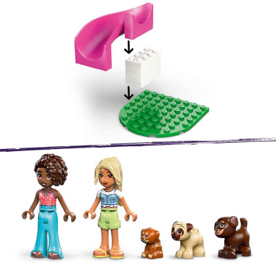 LEGO FRIENDS 42665 Đồ Chơi Lắp Ráp Khu Vui Chơi Cún Con (66 chi tiết)