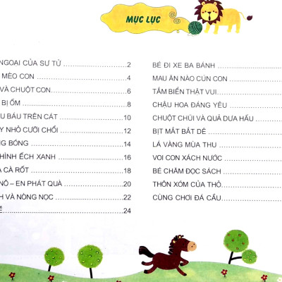 Bộ Sách Thú Vị Dành Cho Bé Nhập Môn Tập Tô - Bé Tập Tô Màu - Màu Vàng Cam