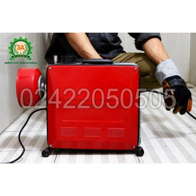 Máy thông tắc 3A GQ150 900W, Đường kính ống 200mm, Chiều dài đường ống tối đa 50M