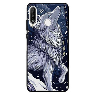 Ốp in cho Huawei P30 Lite Sói Hú - Hàng chính hãng