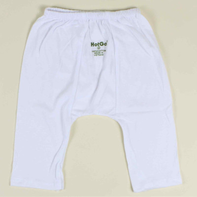 SET 5 QUẦN DÀI RÃ ĐÁY HOTGA TRẮNG CHO BÉ (3-12kg)