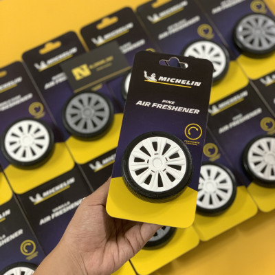 Sáp Thơm  Ô Tô MICHELIN Khử Mùi Xe Hơi Cao Cấp - Michelin Organic Can Air Freshener (Hàng Chính Hãng) mùi hương vanilla